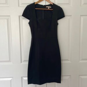 Black form fitting dress